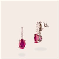 Pendientes Ultima Edizione Mujer in Plata OAO7689.ROSSO